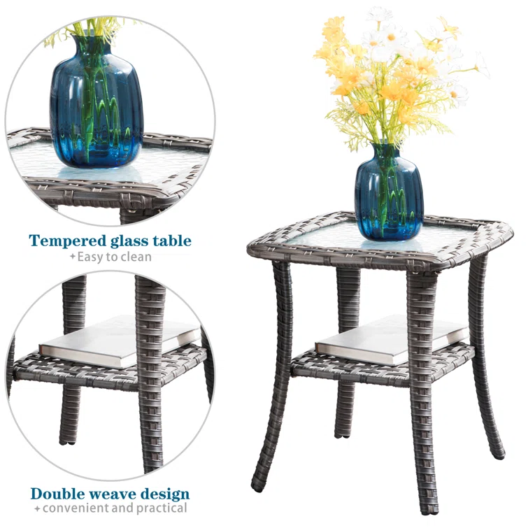 Lealand 5 - Person Outdoor Seating Group with Cushions
