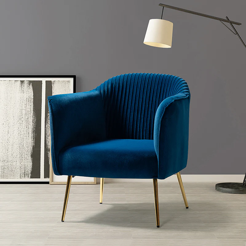 Aduna Modern Upholstered Barrel Armchair