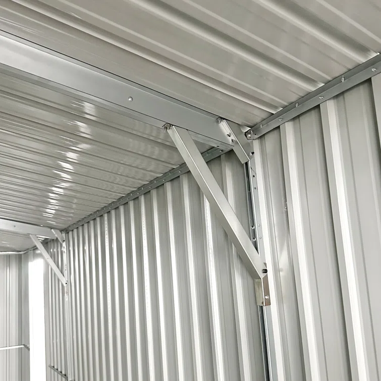 Momie 13 ft. W X 20 ft. D Metal Storage Shed Garage Shed