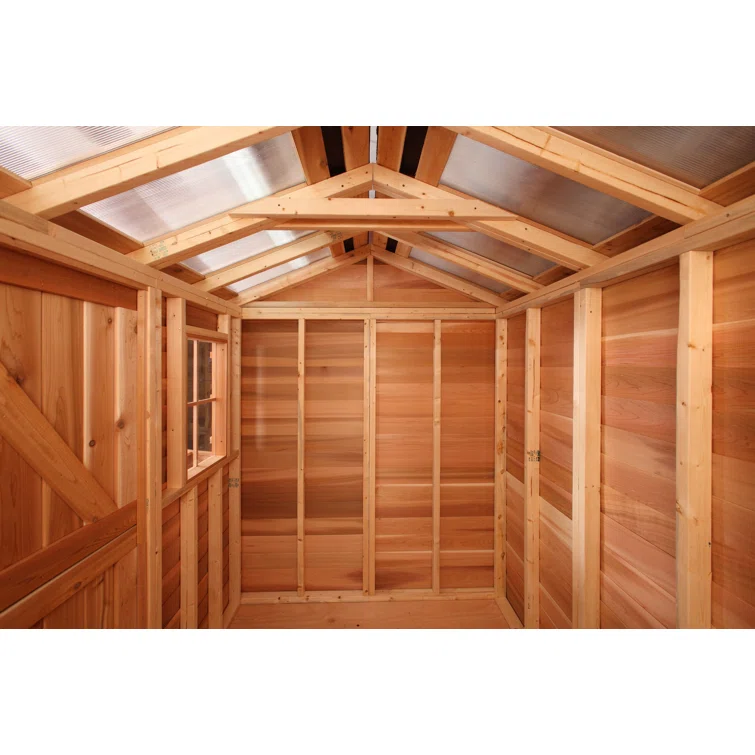 Hobbyhouse Western Red Cedar Wood Storage Shed