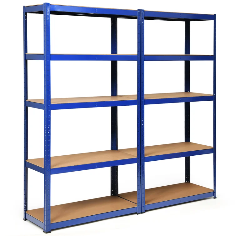 Bade 72'' W Height -Adjustable Shelving Unit<!-- --> <!-- -->(Set of 2)