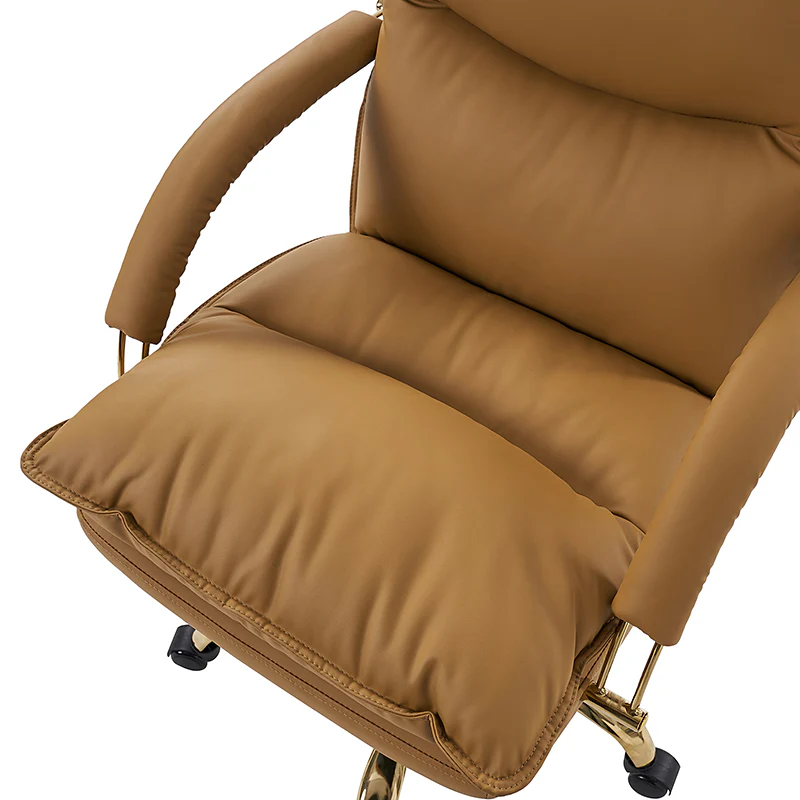 Sandy Waterproof PU Leather 360-Degree Swivel Office Chair