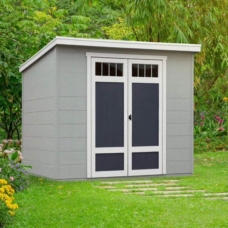 Highland 8 ft. W x 6 ft. D Storage Shed