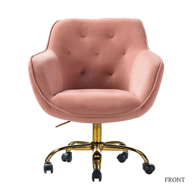 Jovida Velvet Tufted Office Chair