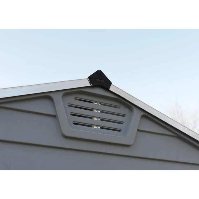 Skylight 6 Ft. W x 7.5 Ft. D Polycarbonate Storage Shed