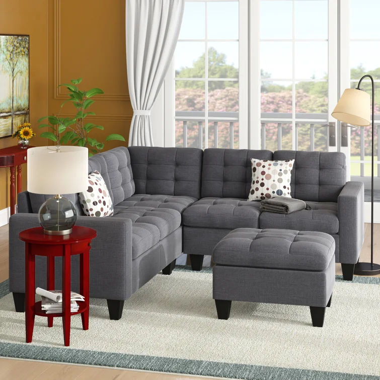 4 - Piece Upholstered Sectional