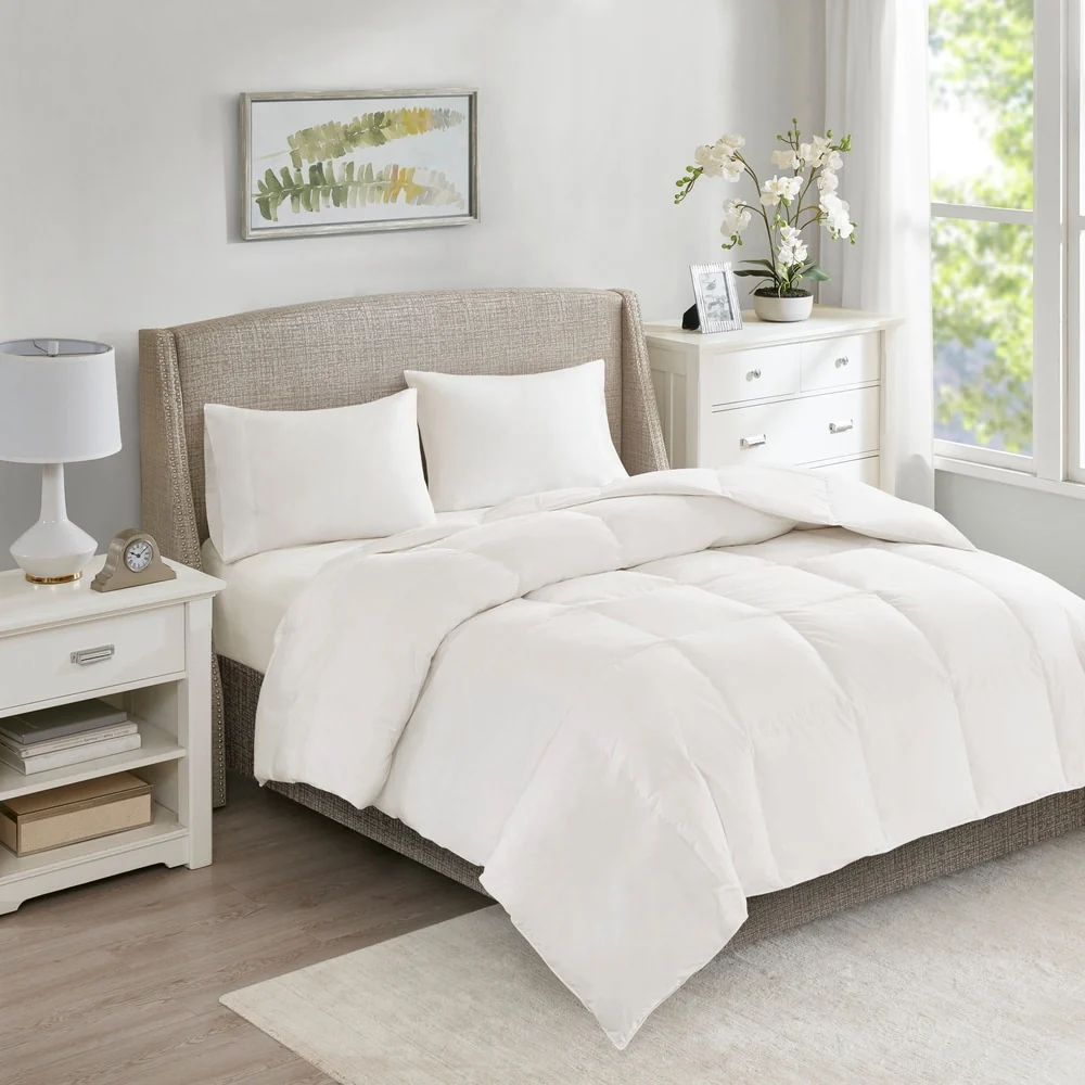 True North by Sleep Philosophy All Season Warmth White 100-percent Cotton Oversized Down Comforter