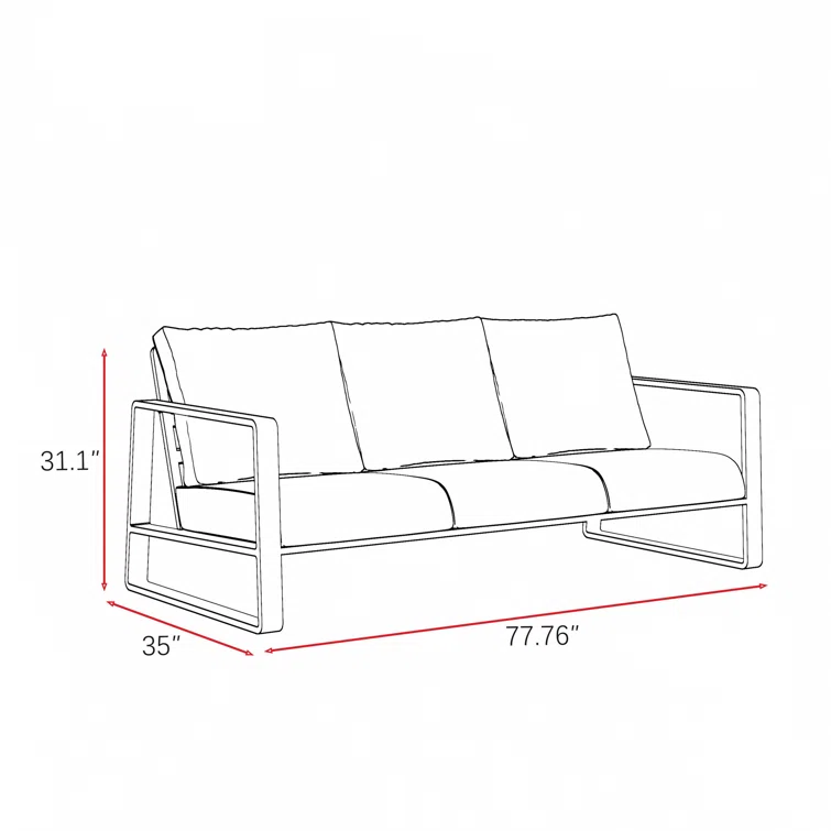 Galena 5 - Person Outdoor Seating Group