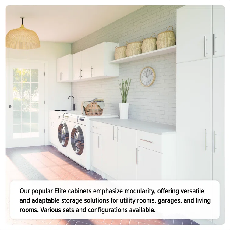 Wassim Single Storage Cabinet ( 65'' H x 24'' W x 16'' D)