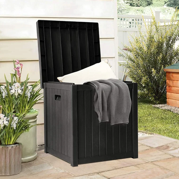 SUNCROWN 21.65'' W 50 Gallons Water Resistant Resin Deck Box