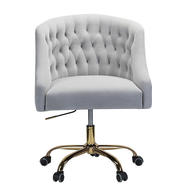 Penelope Velvet Tufted Office Chair