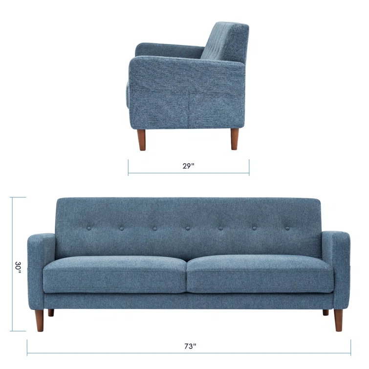 Adair 73'' Upholstered Sofa