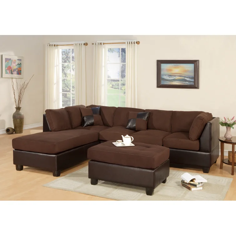 3 - Piece Upholstered Sectional