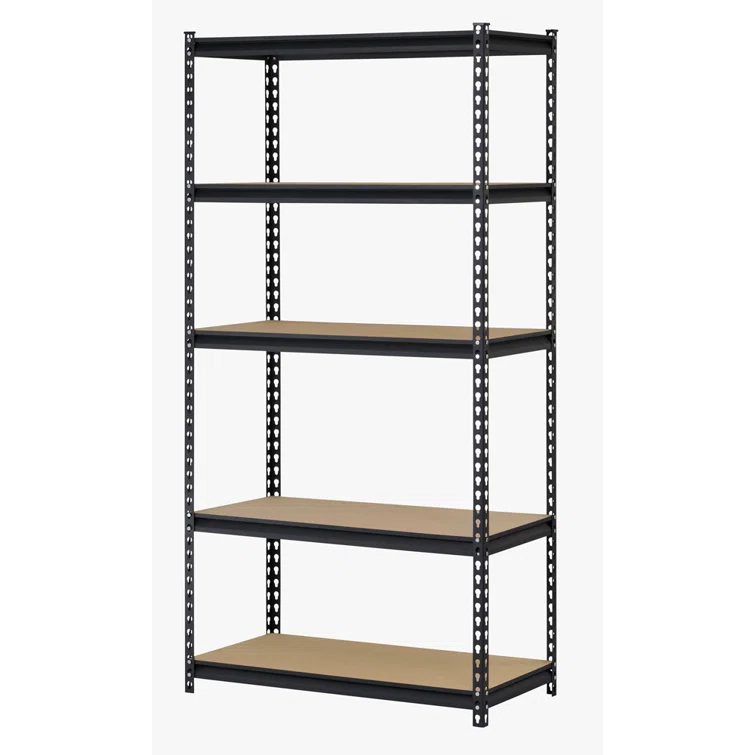 36'' W Metal Height -Adjustable Shelving Unit