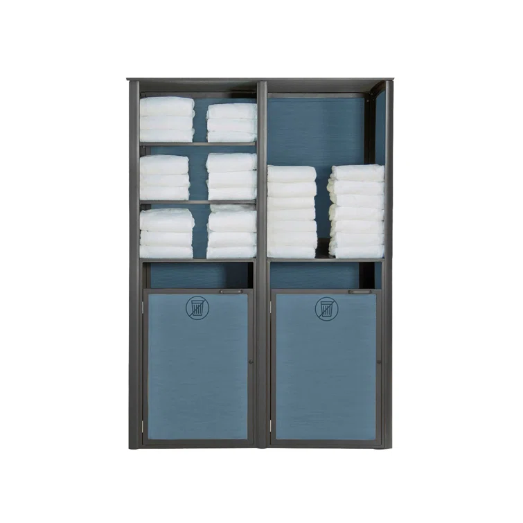 Grosfillex Expert 49'' W Aluminum Towel Valet