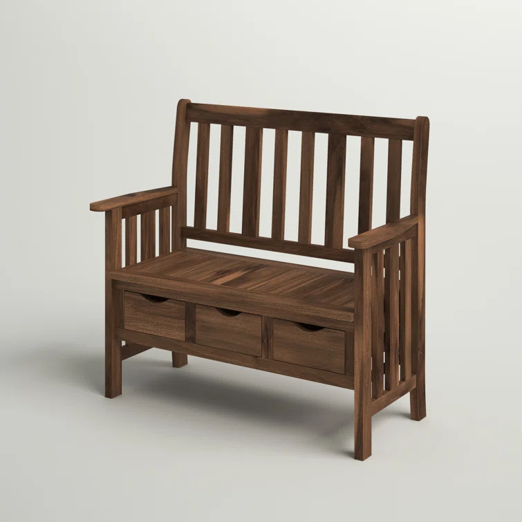 Ponce Acacia Outdoor Bench