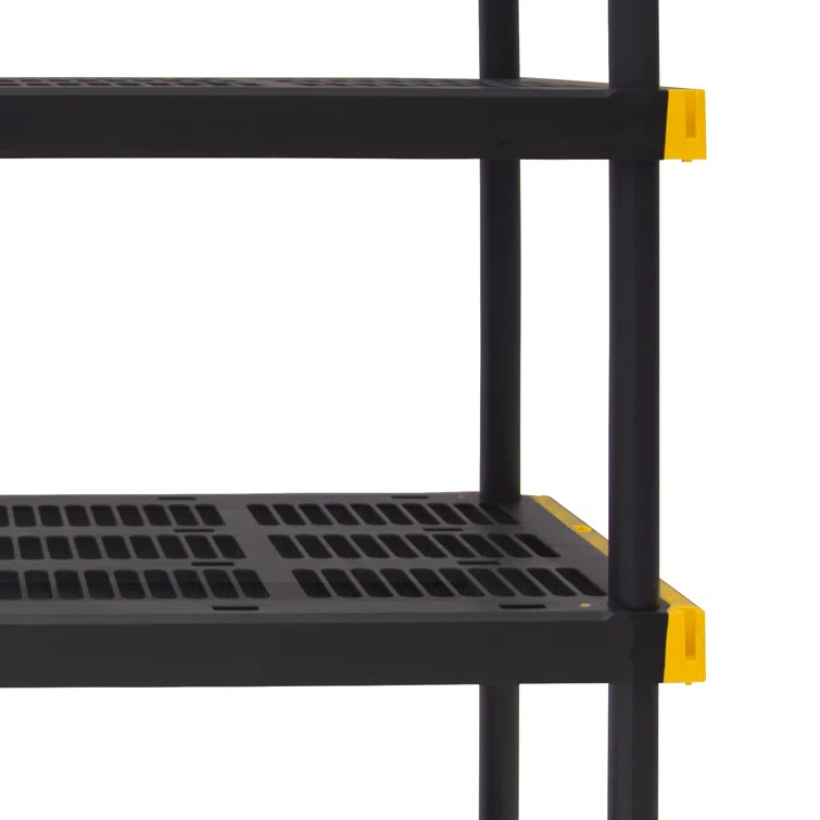 Micalah 48'' W Plastic Shelving Unit