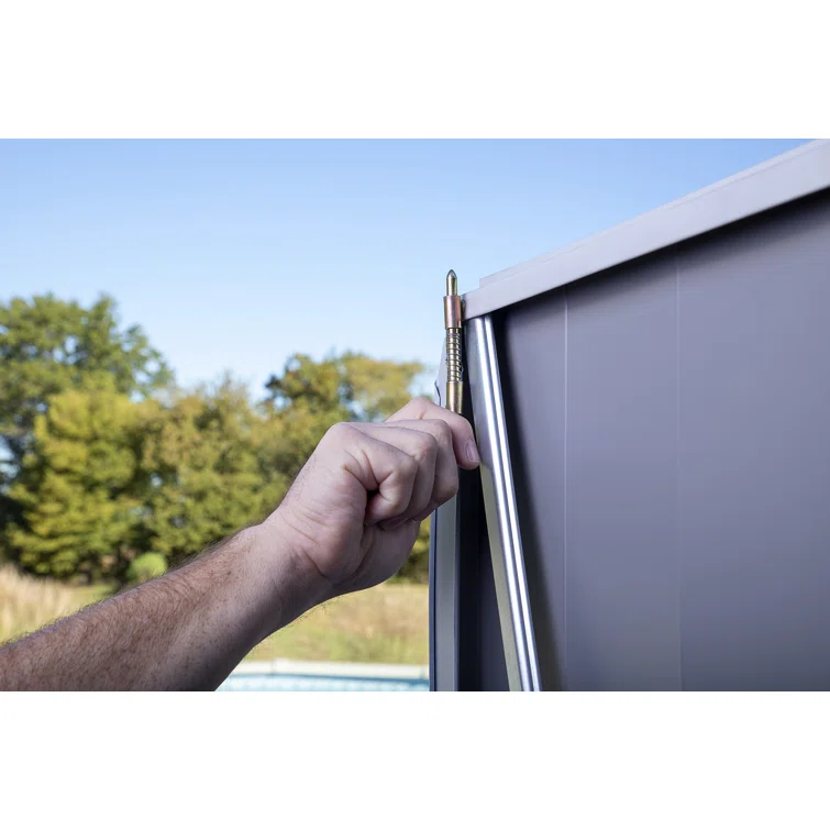 Spacemaker 6 ft. W x 3 ft. D Metal Garage Shed