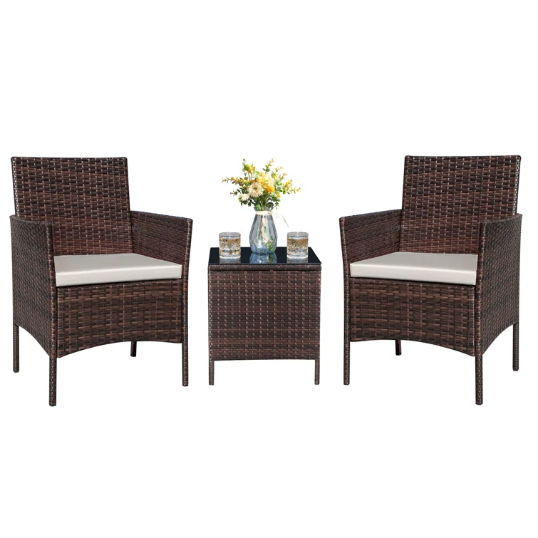 Jagger 2 - Person Outdoor Seating Group with Cushions