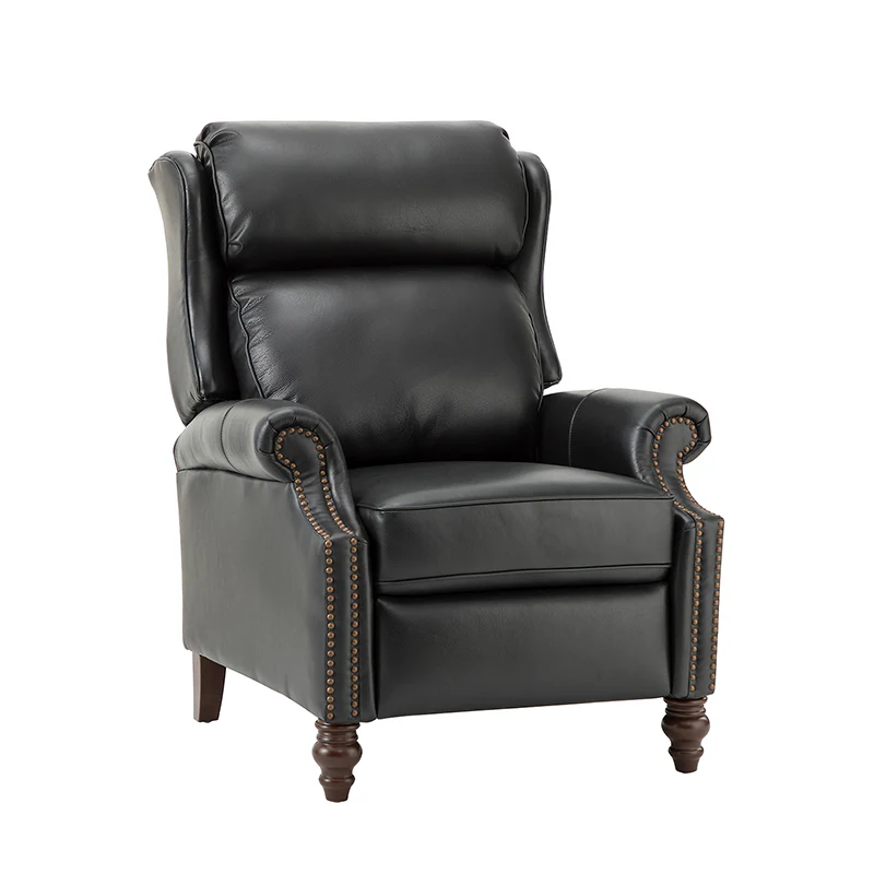Lucina Genuine Leather Manual Recliner