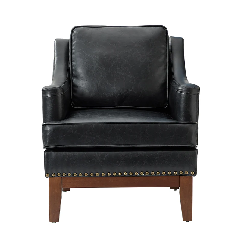 Christoph Vegan Leather Armchair