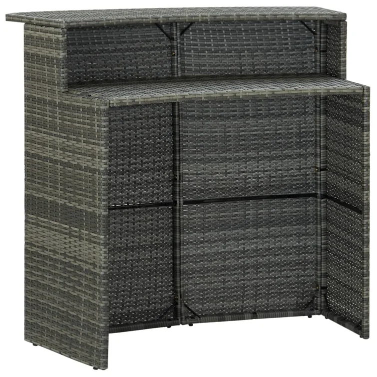 Patio Bar Set Bar Table and Stools Patio Furniture Set Conversation Set