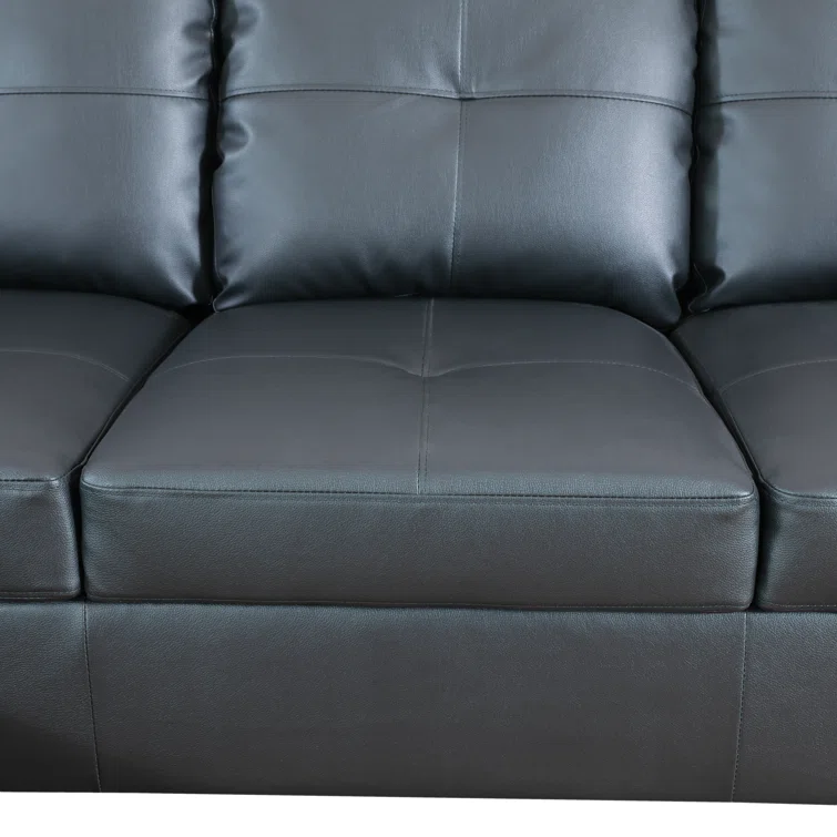 Mavretta Faux Leather Sectional