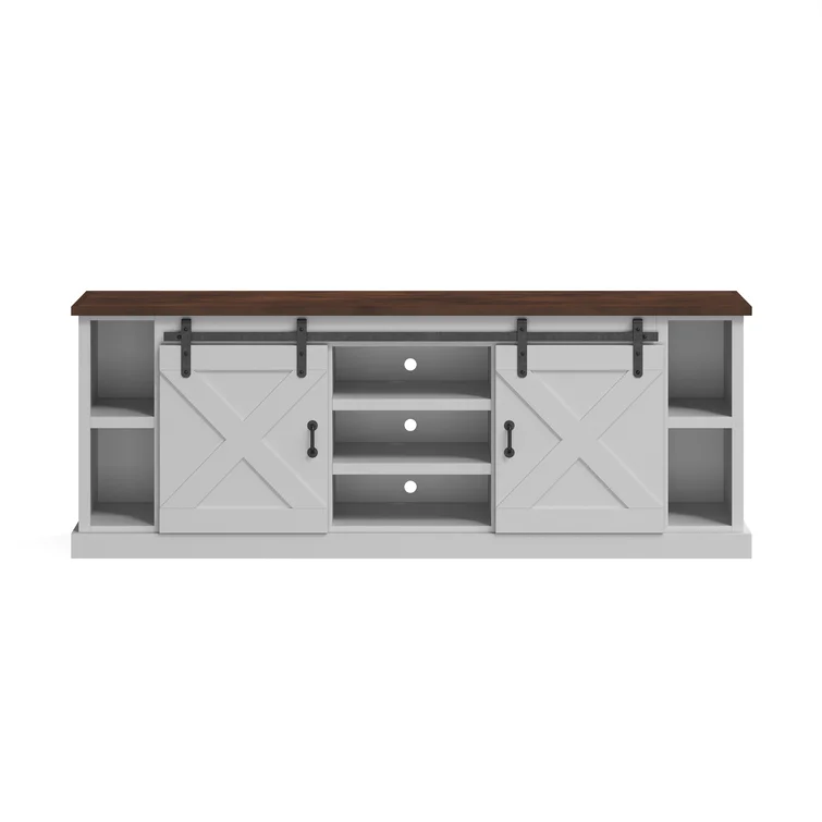 Hungerford 85 inch TV Stand Console for TVs up to 88 inches, No Assembly Required