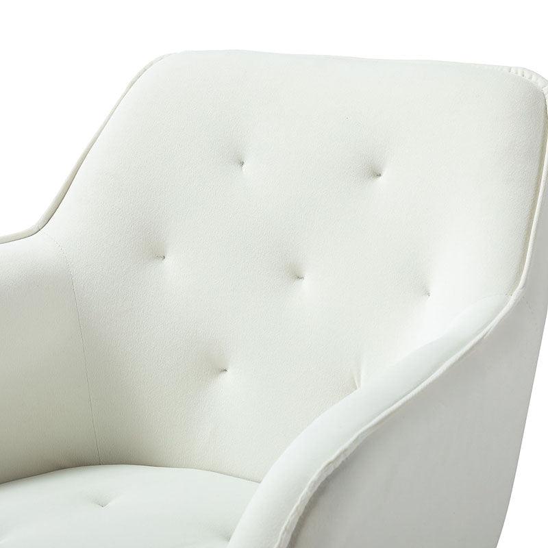 Jovida Velvet Tufted Office Chair