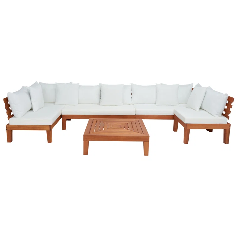 Tokarz 5 - Person Outdoor Seating Group with Cushions