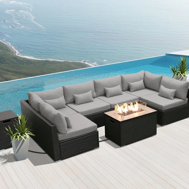 Marisa 6 - Person Outdoor Seating Group with Cushions