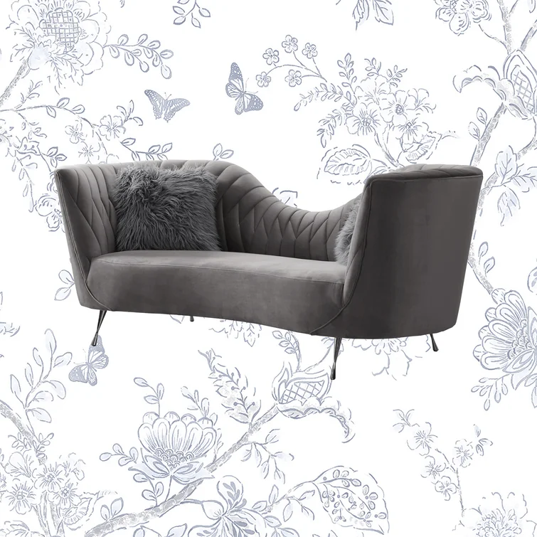 Dores 84.3'' Velvet Sofa