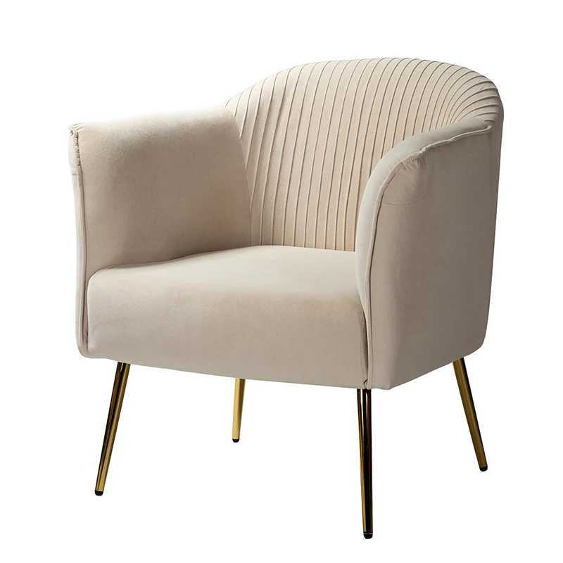 Aduna Modern Upholstered Barrel Armchair
