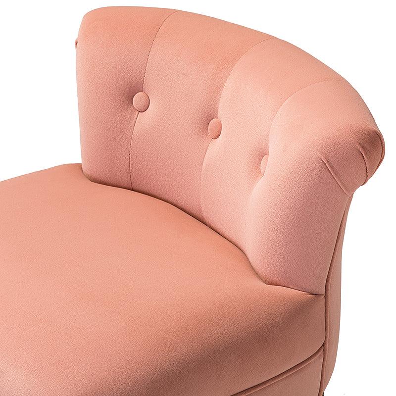 Moises Velvet Vanity Stool