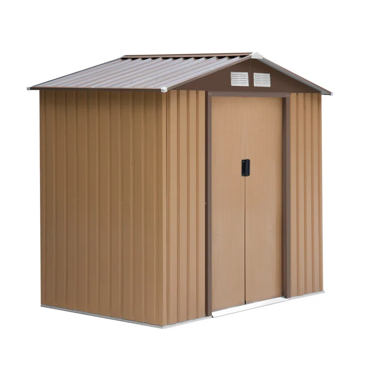 11 ft. W x 13 ft. D Stainless Steel Tool Shed