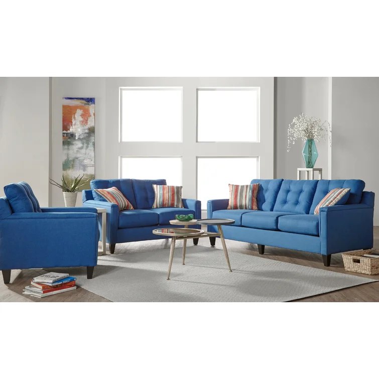 Hakes 55.5'' Upholstered Loveseat