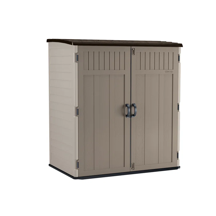 Suncast 6 ft. W x 4 ft. D Resin Vertical Tool Shed