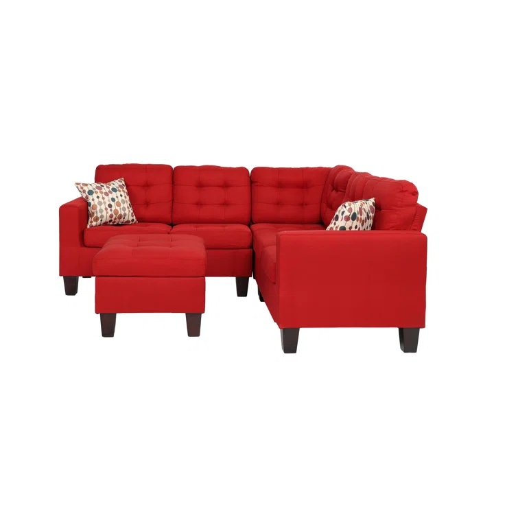 4 - Piece Upholstered Sectional