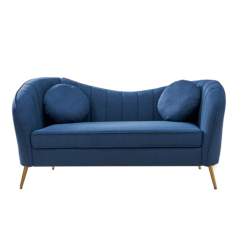 Emilio Contemporary Tufted Back Elegant and Comfortable Loveseat