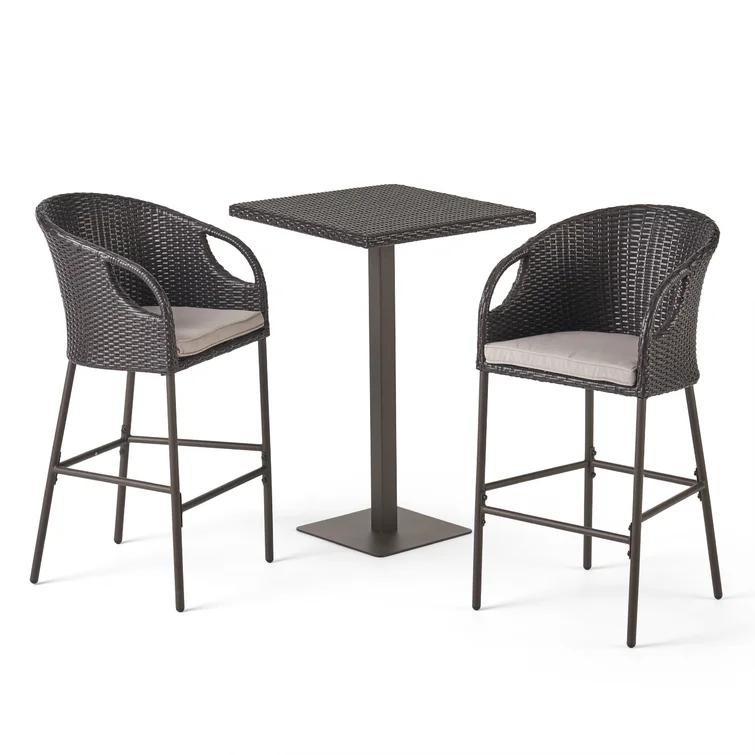 Aribert 2 - Person Square Outdoor Dining Set