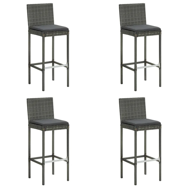 4 - Person Square Outdoor Dining Set with Cushions