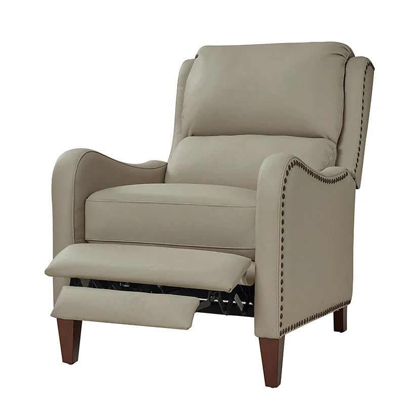 Deliat Genuine Leather Rocker Recliner