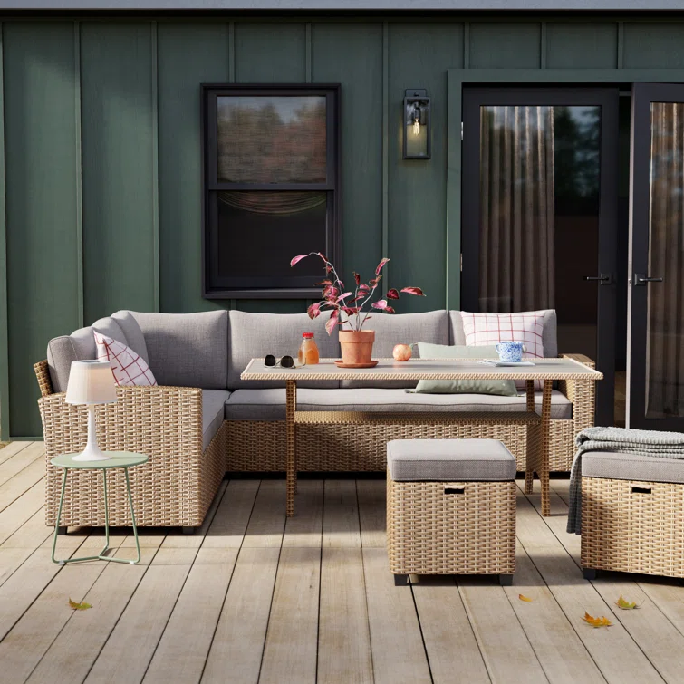 Jett 6 - Person Outdoor Seating Group with Cushions