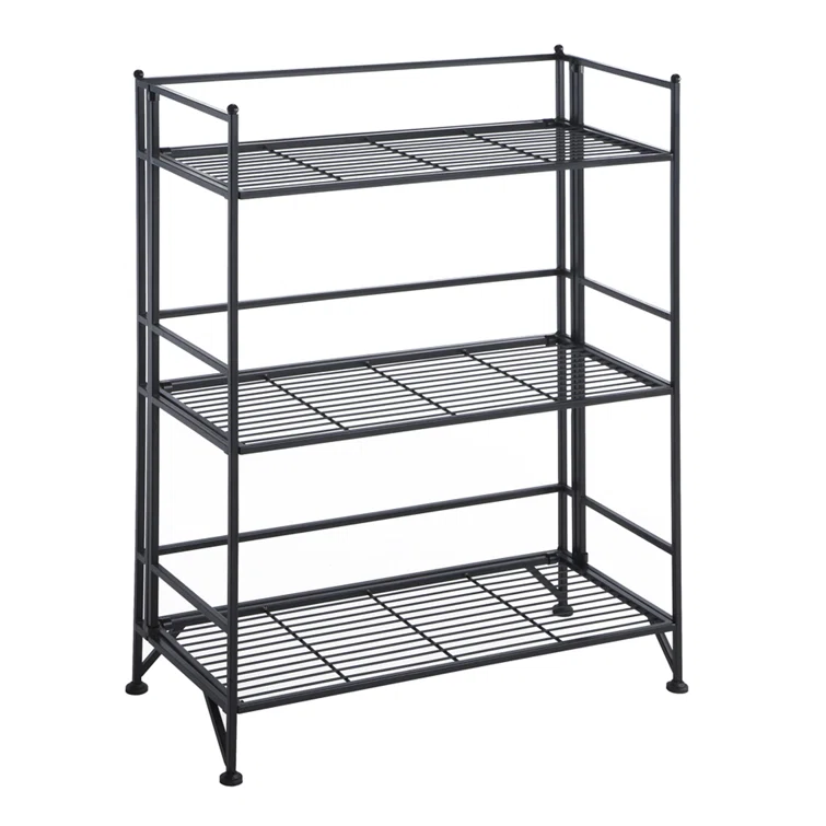 Edwin 32.50'' H x 25.25'' W Folding Metal Shelf