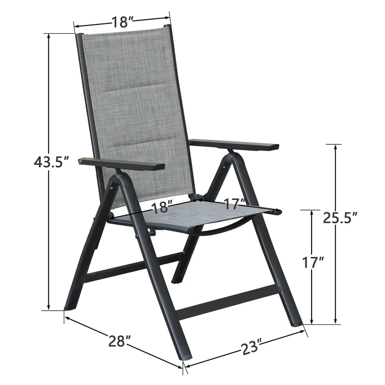 Argyri 4 - Person Square Outdoor Dining Set with Cushions