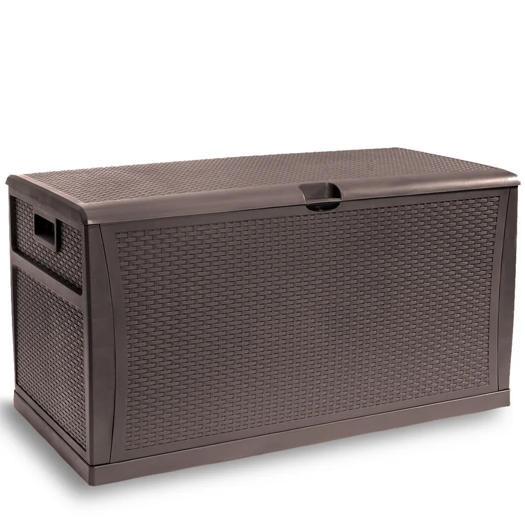 Barton Living SpaceSaver 120-Gallon Plastic Deck Storage