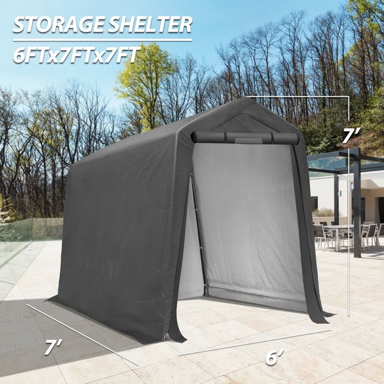 Metal Portable Storage Shed
