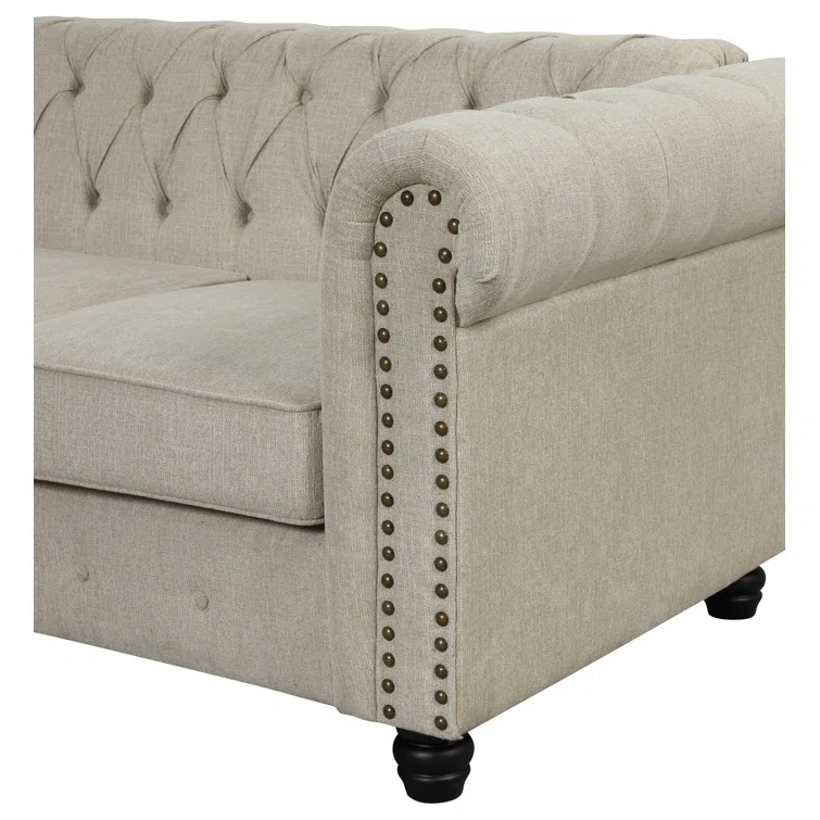 Provence 61'' Upholstered Loveseat