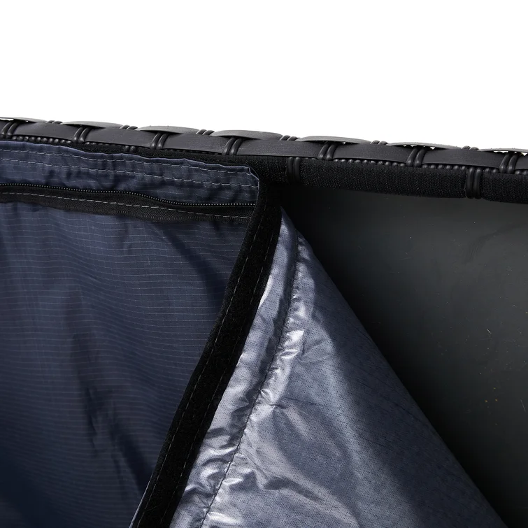 Glitzhome 52.76'' W 140 Gallons Water Resistant Deck Box