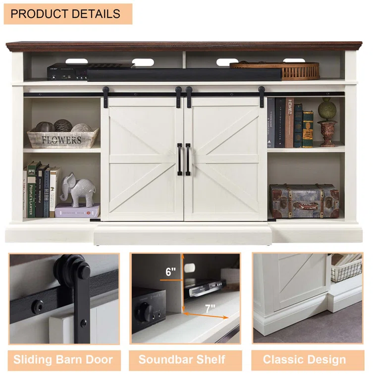 Vrooman 70'' Media Console